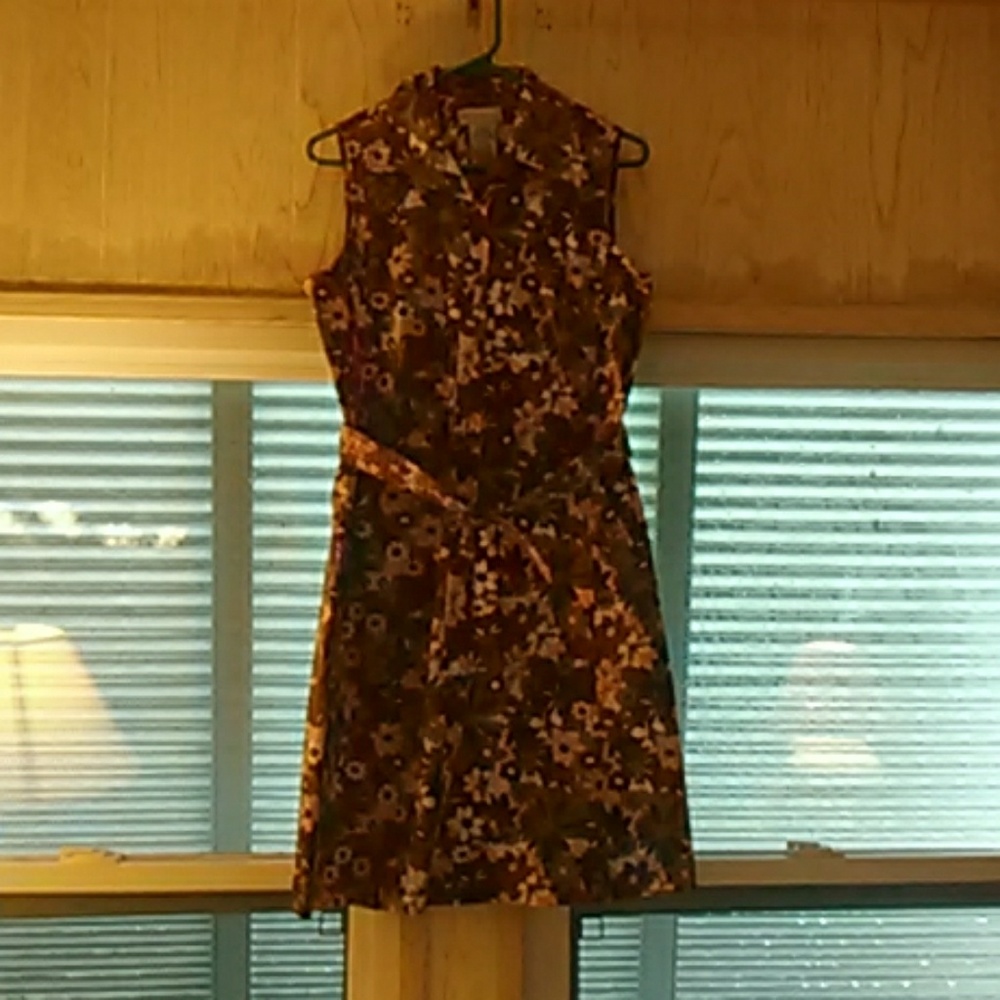 White Stag Floral Dress